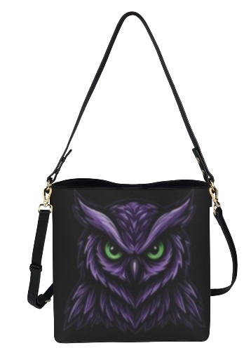 Emerald Owl Crossbody Bag